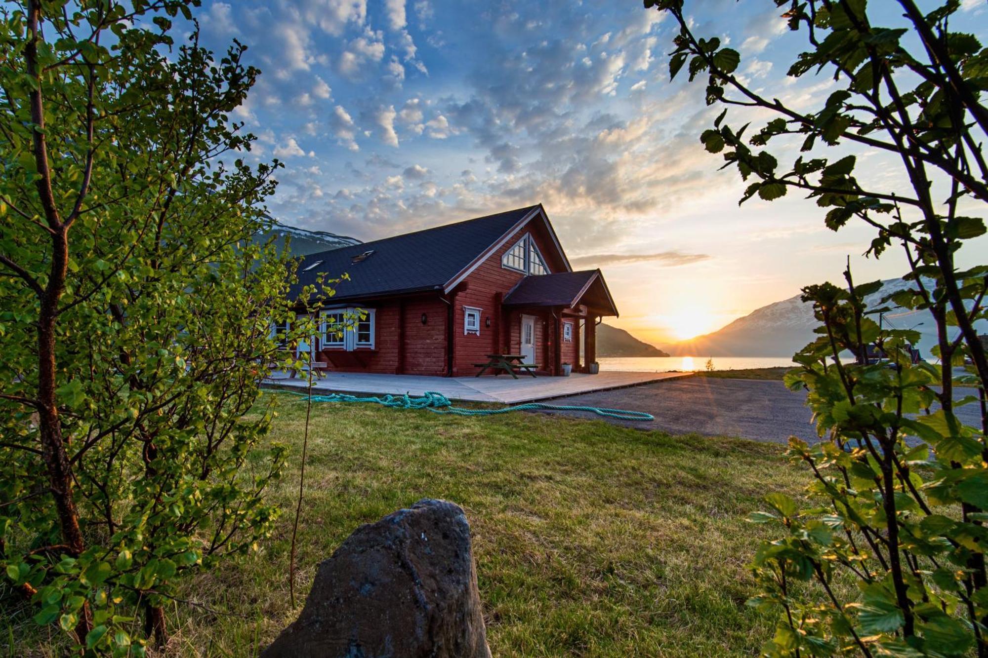 Manndalen Sjobuer Villa Samuelsberg Dış mekan fotoğraf